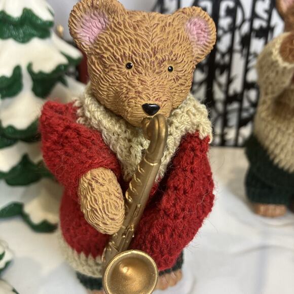 VINTAGE 1997 WONDERLAND BEAR BAND ANIMATED PLAYS 12 TUNES - Picture 3 of 16
